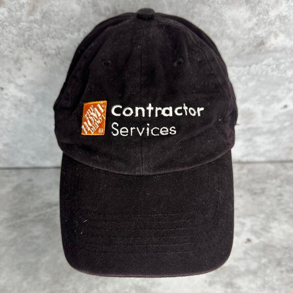 Black adjustable Home Depot hat #skater‎